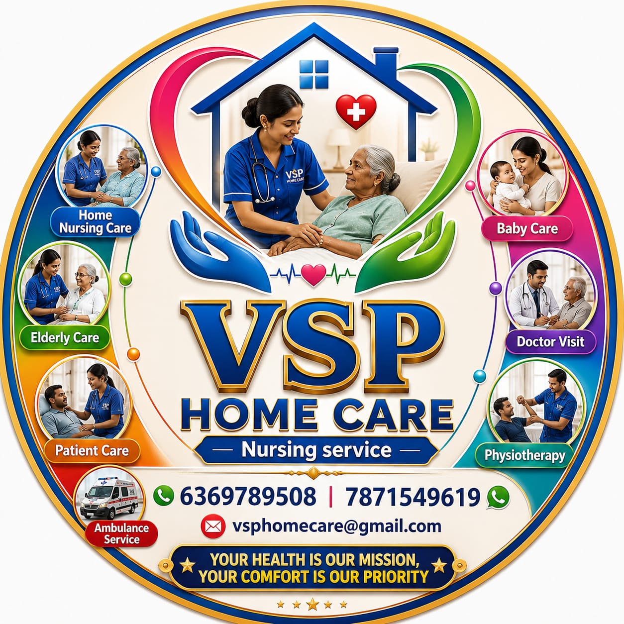 VSP Home Care logo